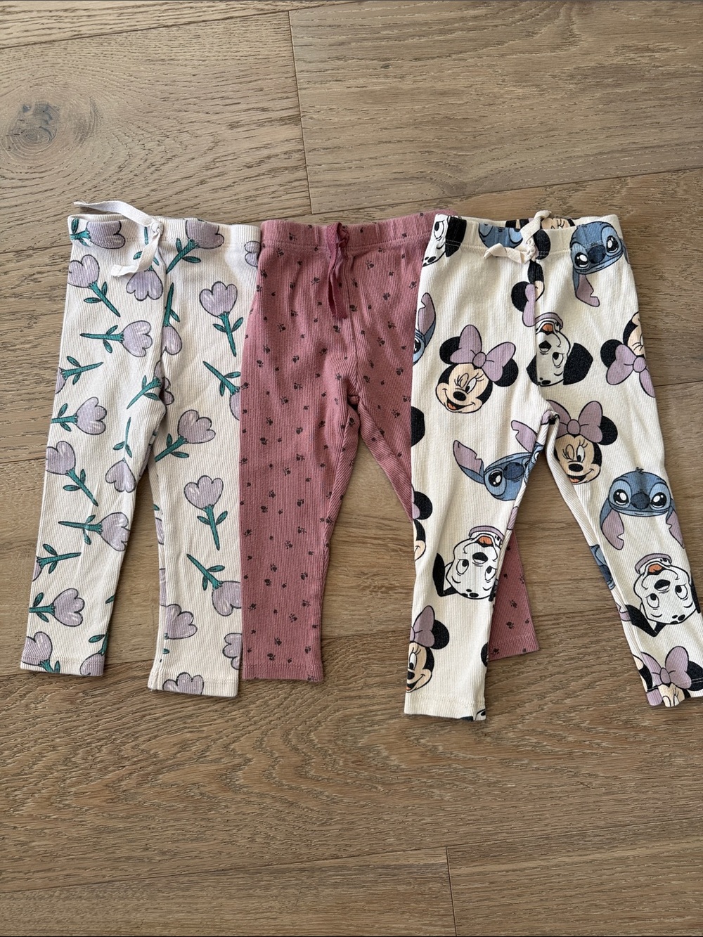 LOT OF 3 - Zara Baby Girls' Leggings size 18-24 m